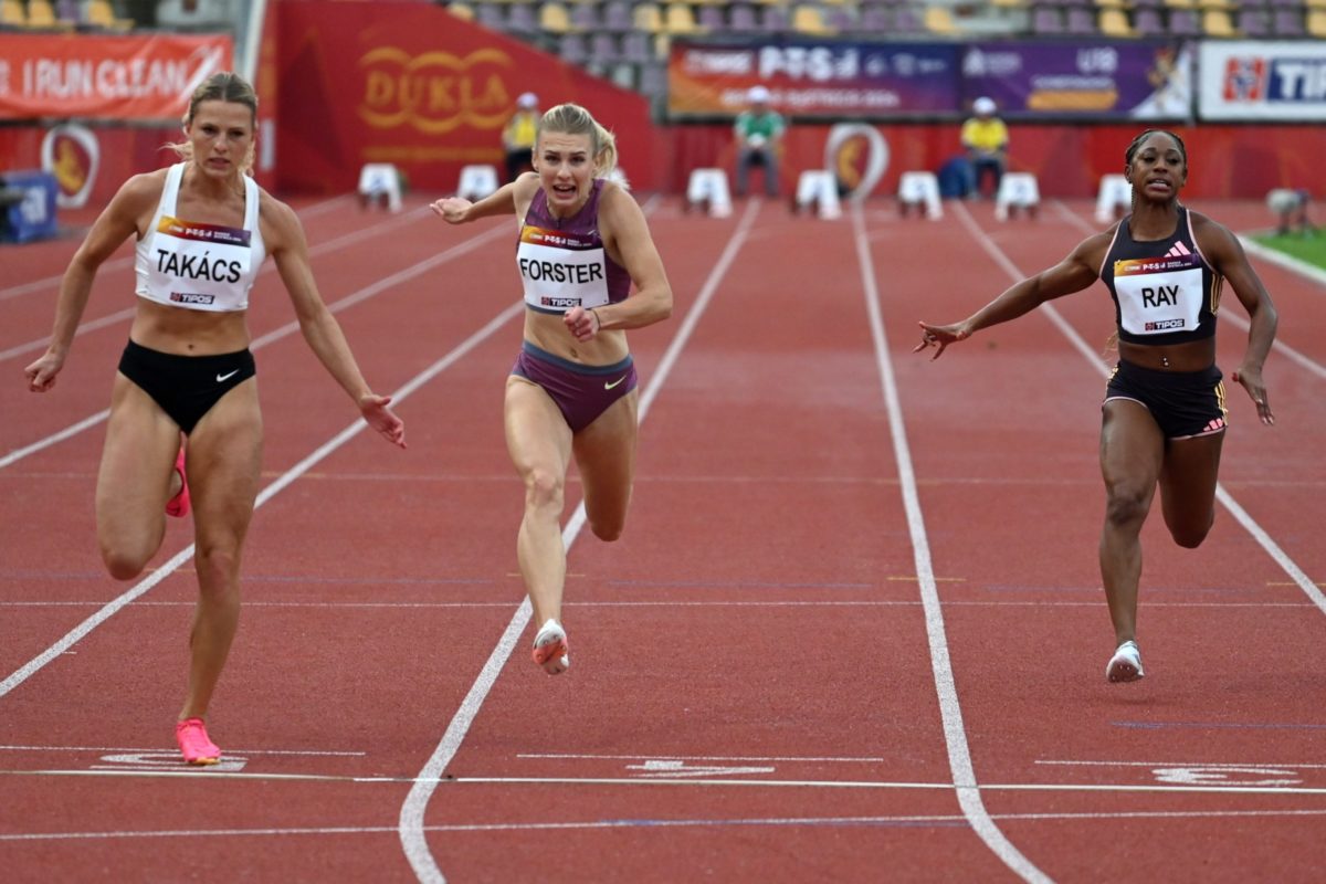 Viktória Forsterová zabehla na olympiáde svoje sezónne maximum, na postup do semifinále to však nestačilo