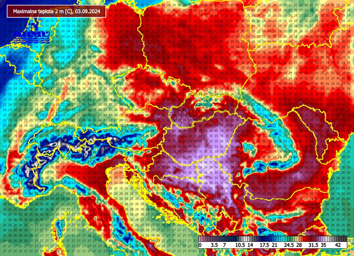 Meteorológovia zaktualizovali výstrahy, oranžová platí pre 26 okresov a aj noc bola tropická