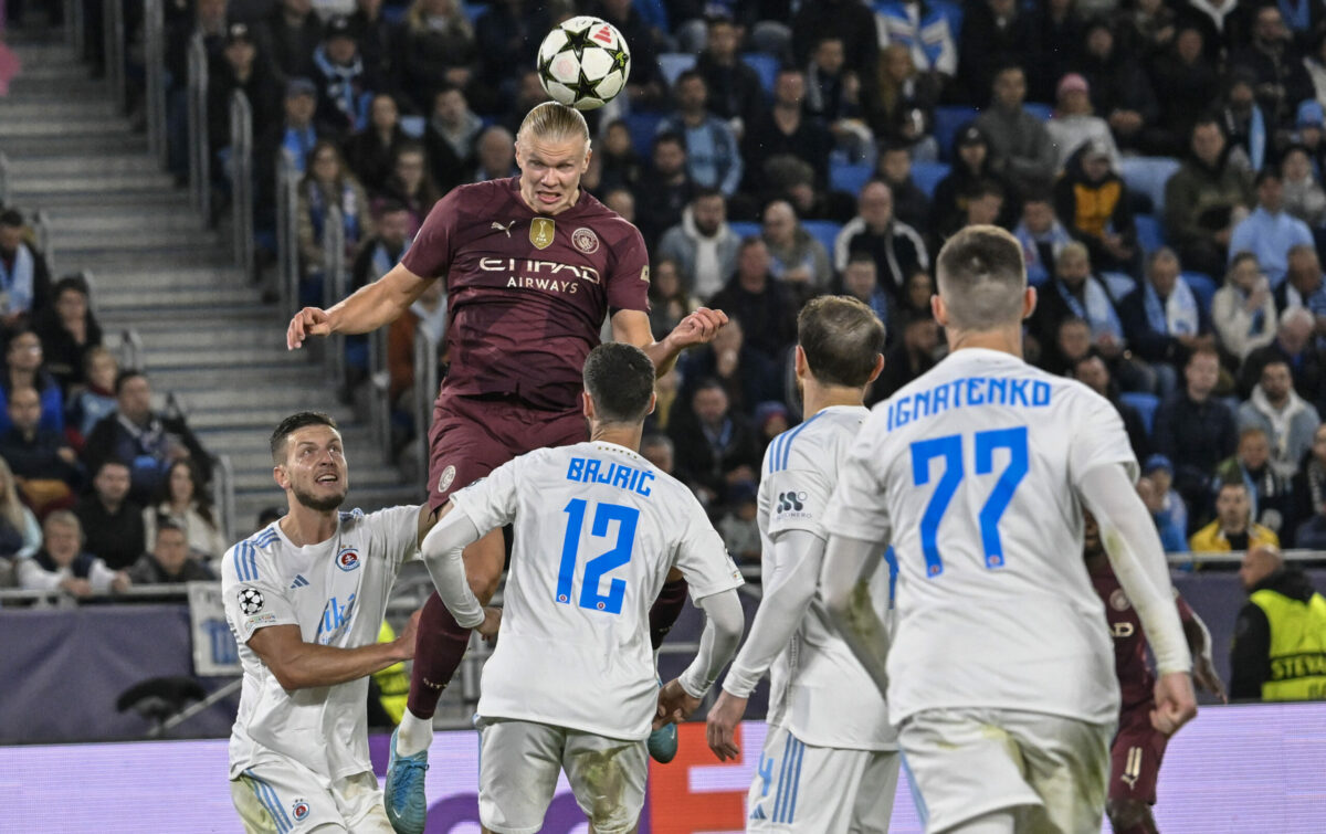 Slovan chcel proti ManCity čo najdlhšie udržať čisté konto. Podľa Wimmera hrali proti tímu z iného sveta (foto)