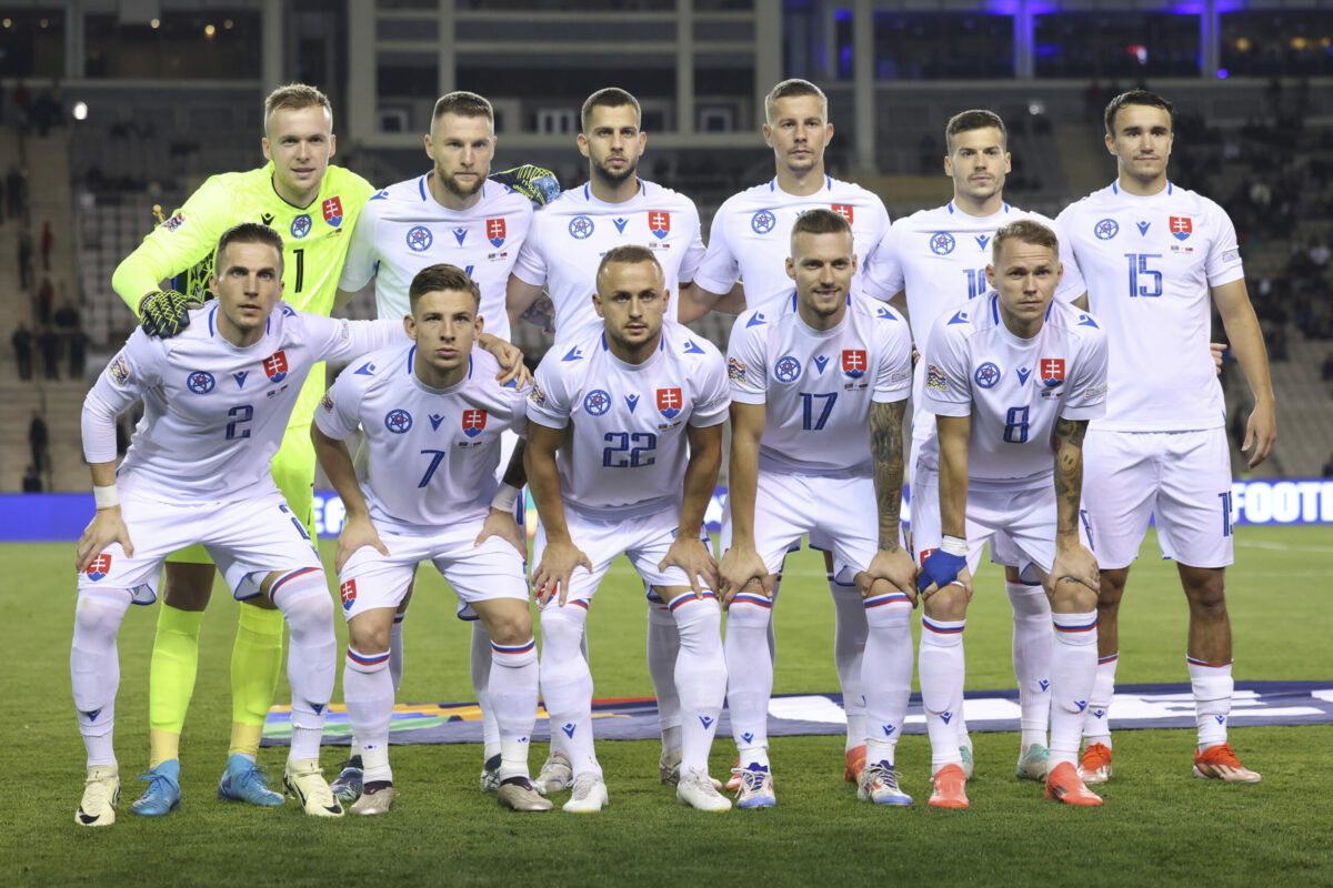 Futbal: Slovensko zdolalo Azerbajdžan a získalo dôležité tri body, v početnej výhode rozhodol Haraslín (foto)