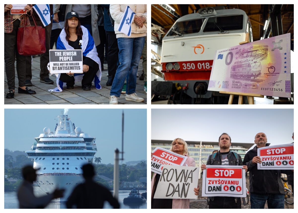 Top foto dňa (7. október 2024): Čierne výročie útoku na Izrael, protest proti zvyšovaniu daní aj rozlúčka s Gorilami