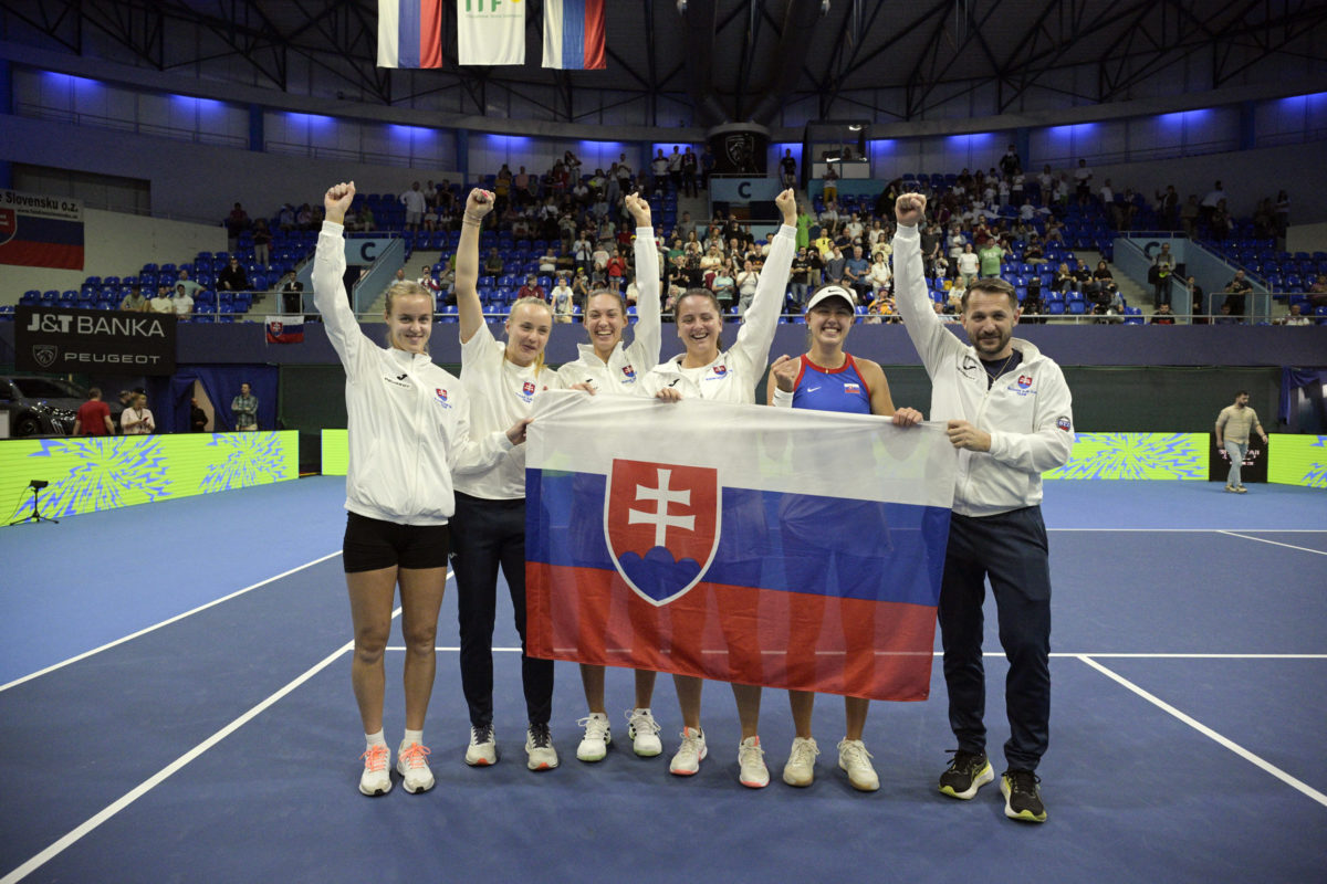 Tenis ženy (Slovensko – USA): Pohár Billie Jean Kingovej (online)